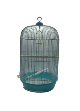 All4Pets Bird Cage Wire white Pan Blue Yellow